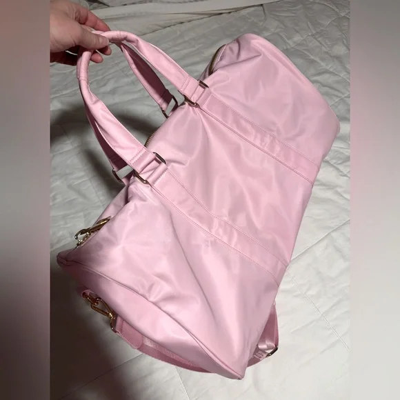 Stoney Clover Lane Disney Duffle Bag Pink & Pearls